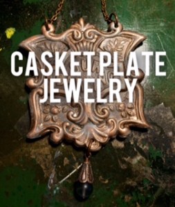 casket plate jewelry
